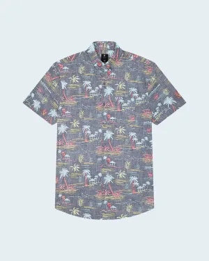 Mens Button Down Shirts - Reverse Tropical