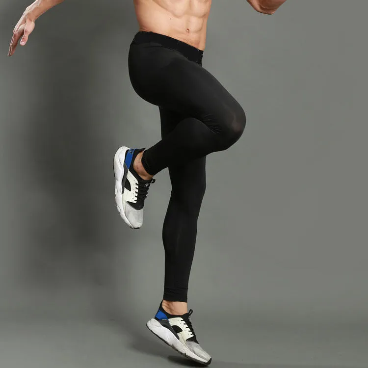 Men's Quick-drying Fitness  High Stretch Leggings