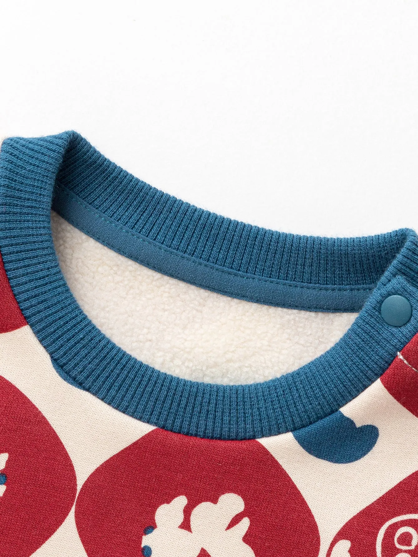 minibala Baby Unisex Comfortable plush warm New Year greetings sweater winter