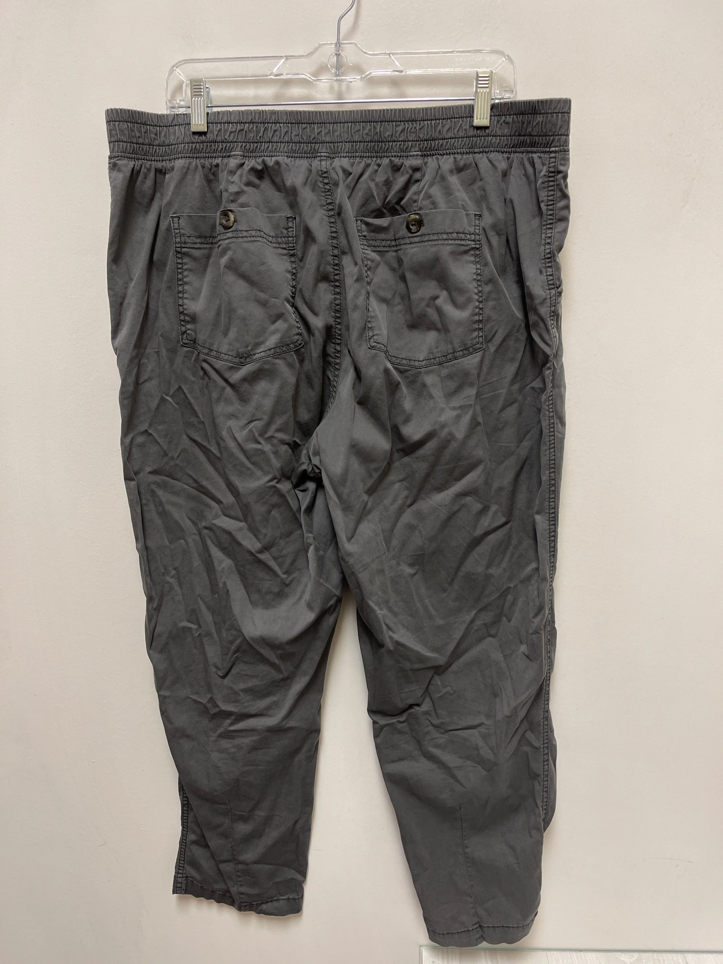Pants Joggers By Sonoma In Grey, Size: 18