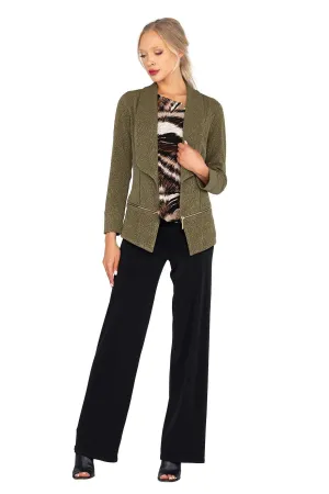 Peplum Zipper Jacket