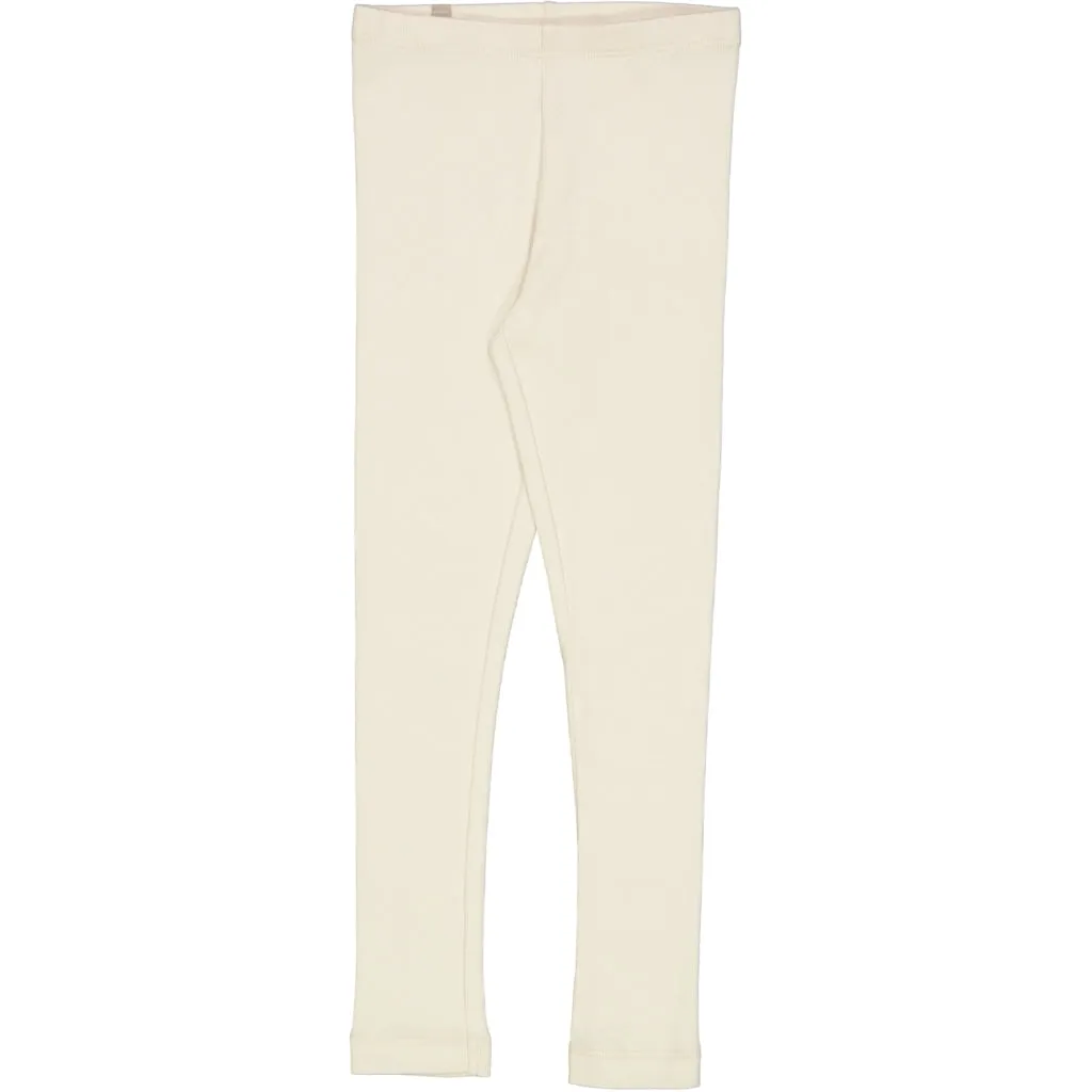 Rib Leggings - eggshell
