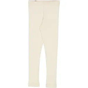 Rib Leggings - eggshell