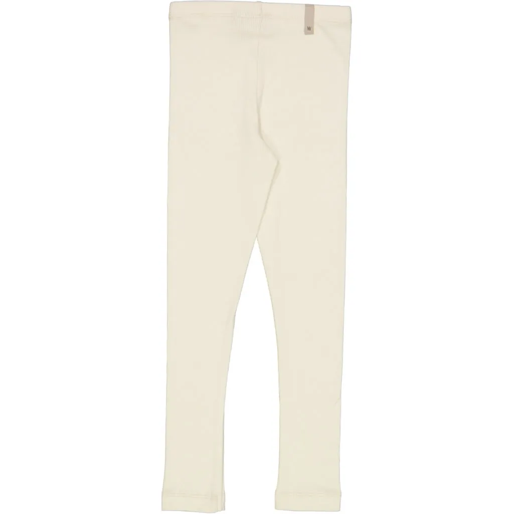 Rib Leggings - eggshell
