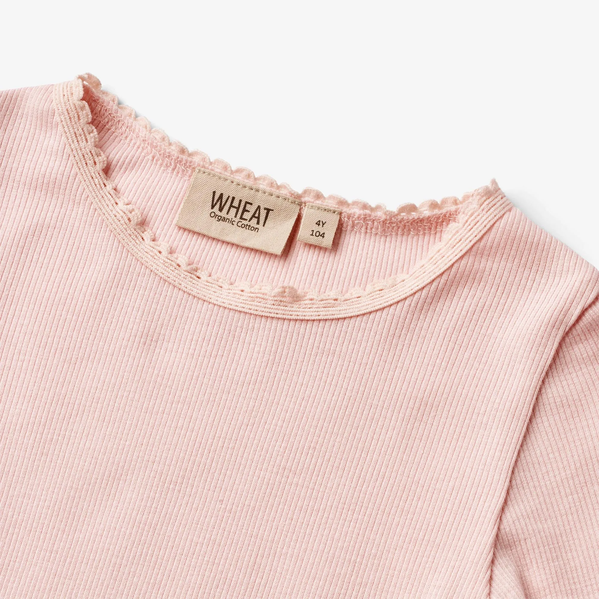 Rib T-Shirt L/S Reese - rose ballet