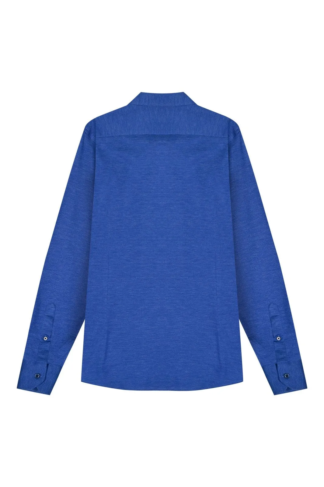 Sea Blue Cotton Shirt