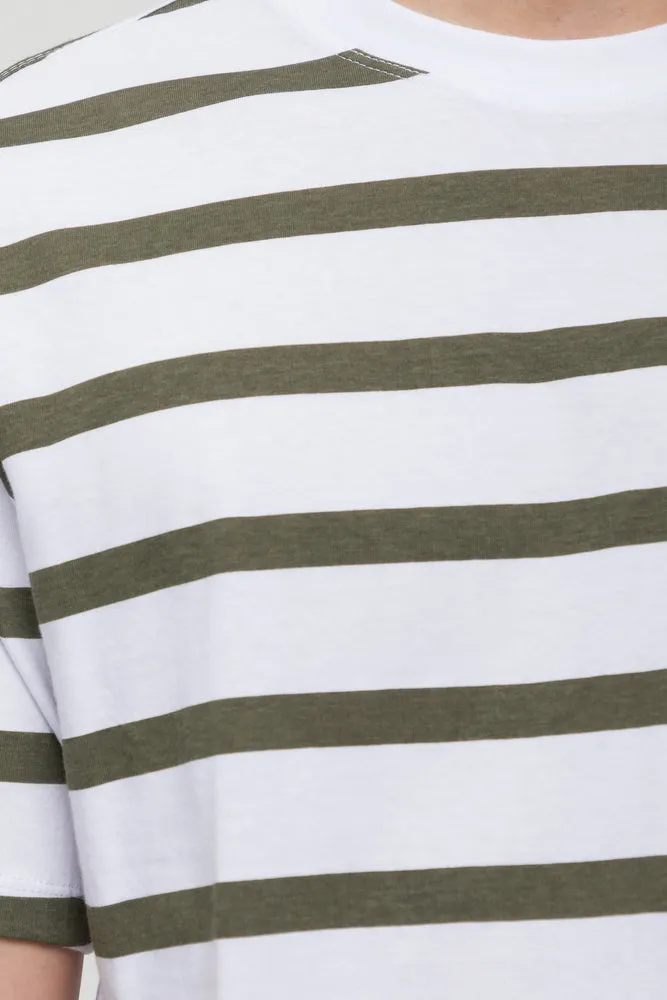 STRIPE T-SHIRT FATIGUE