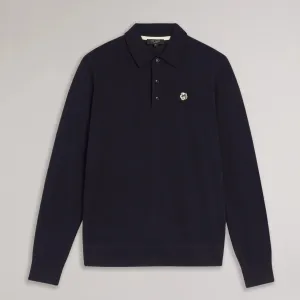 Ted Baker Wembley Polo Knitwear Navy