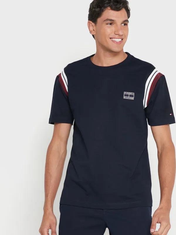 Varsity Rib Casual Insert Tee