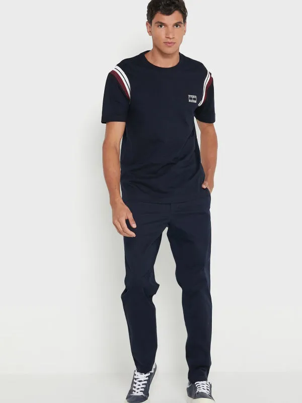 Varsity Rib Casual Insert Tee