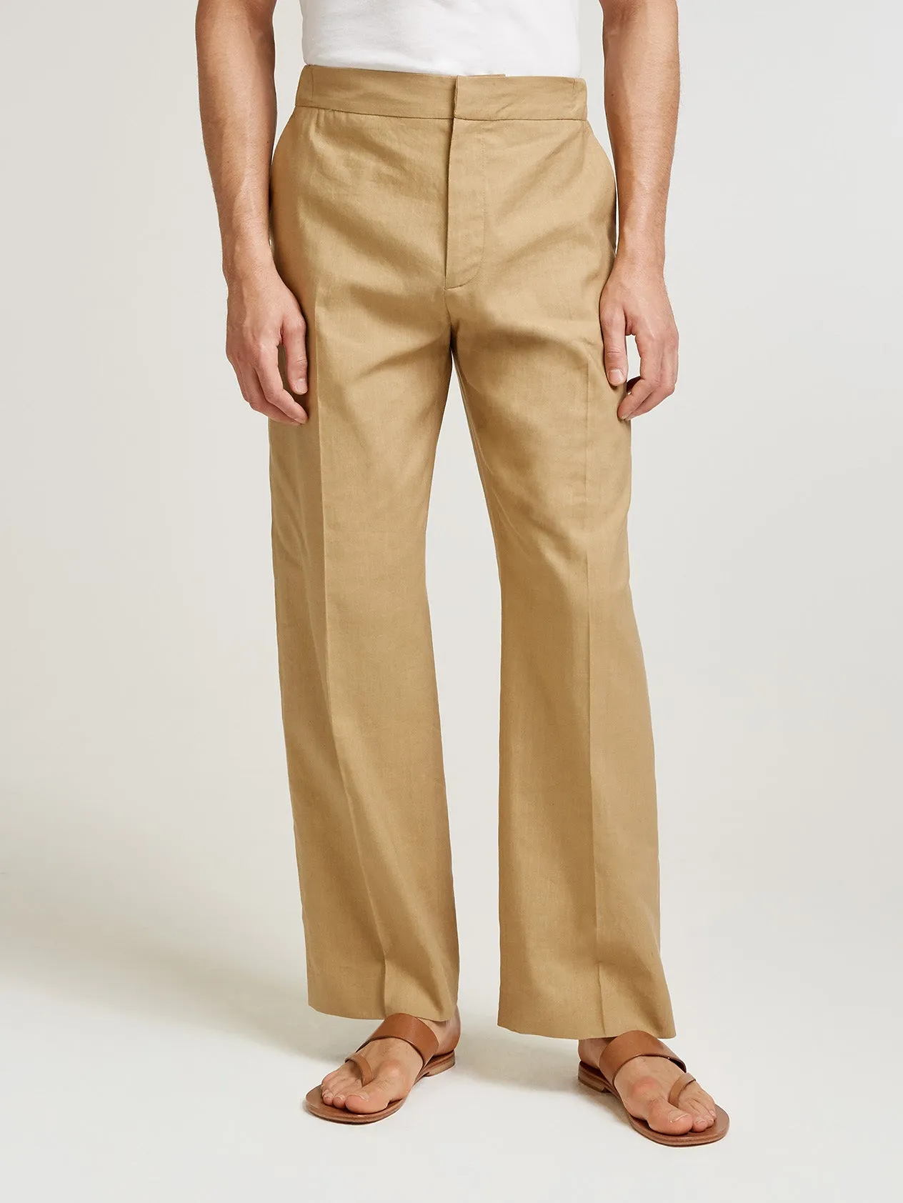 Wheat Summer Travel Trousers