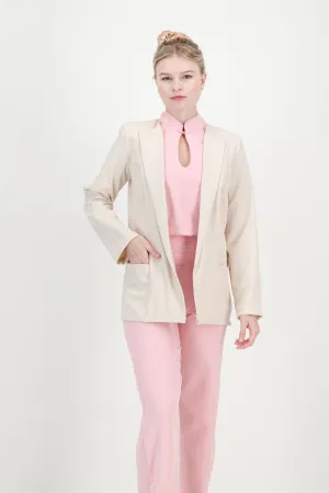 Women's Blazer - Light Sand