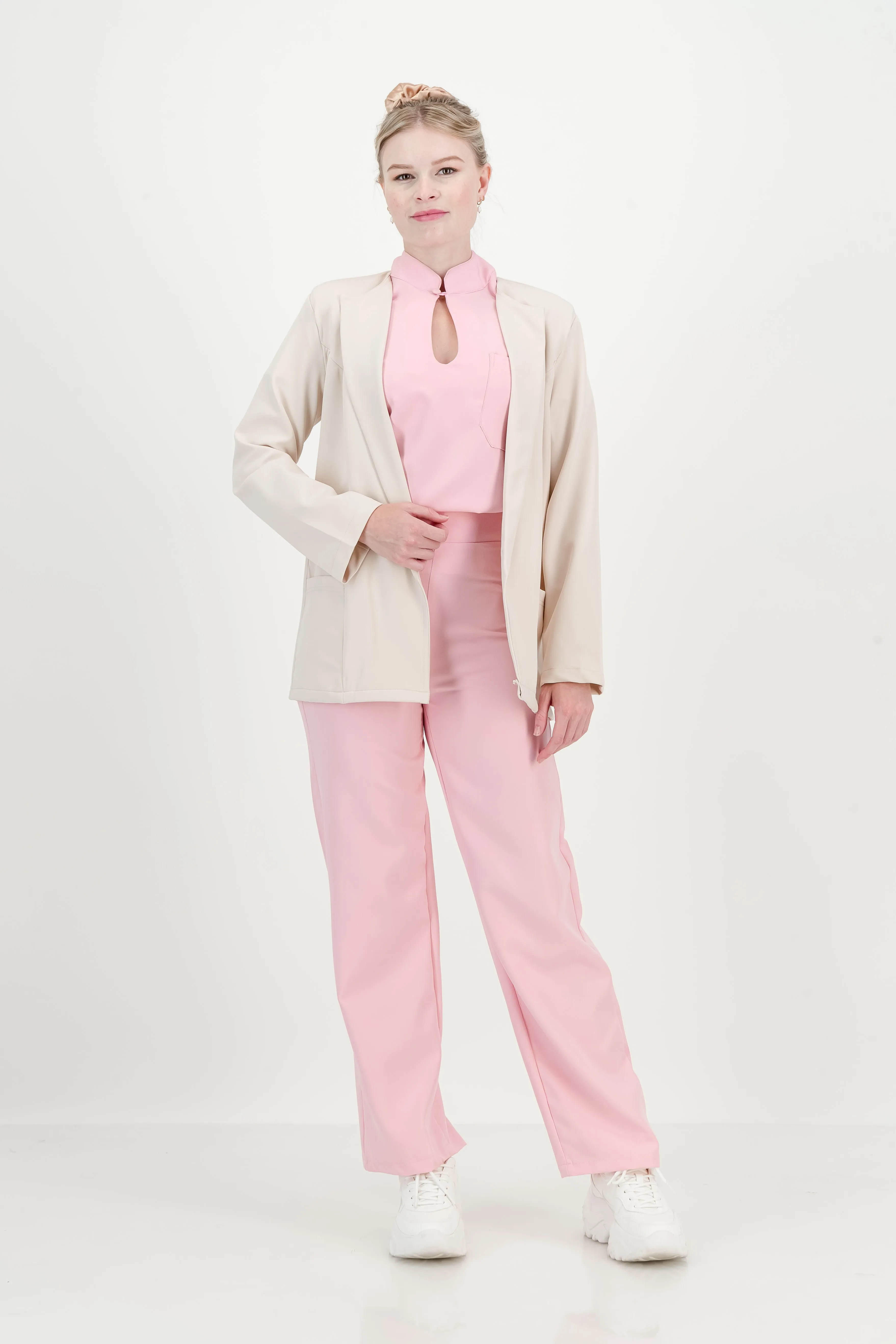 Women's Blazer - Light Sand