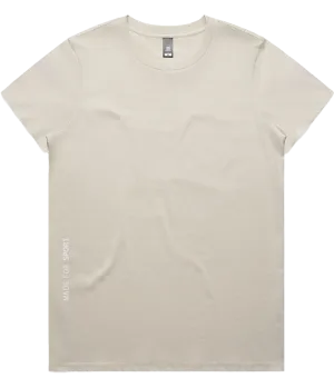 Women's Logo Tee: Bone
