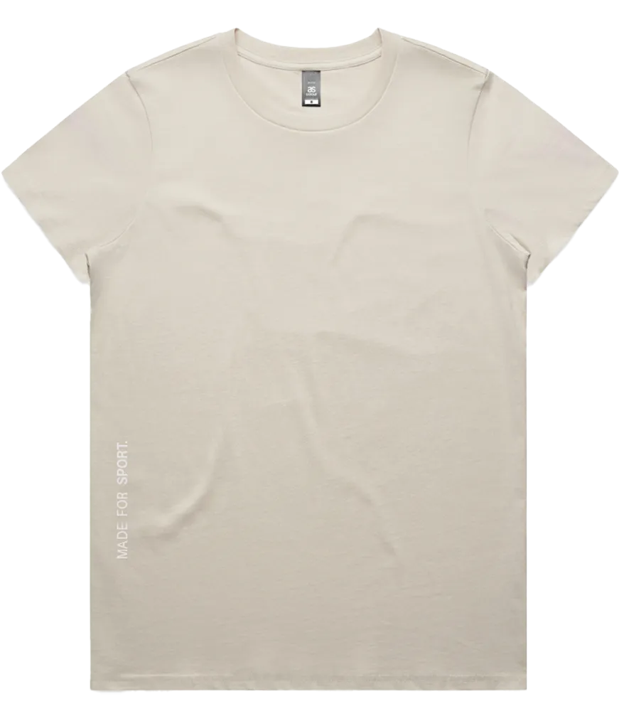 Women's Logo Tee: Bone