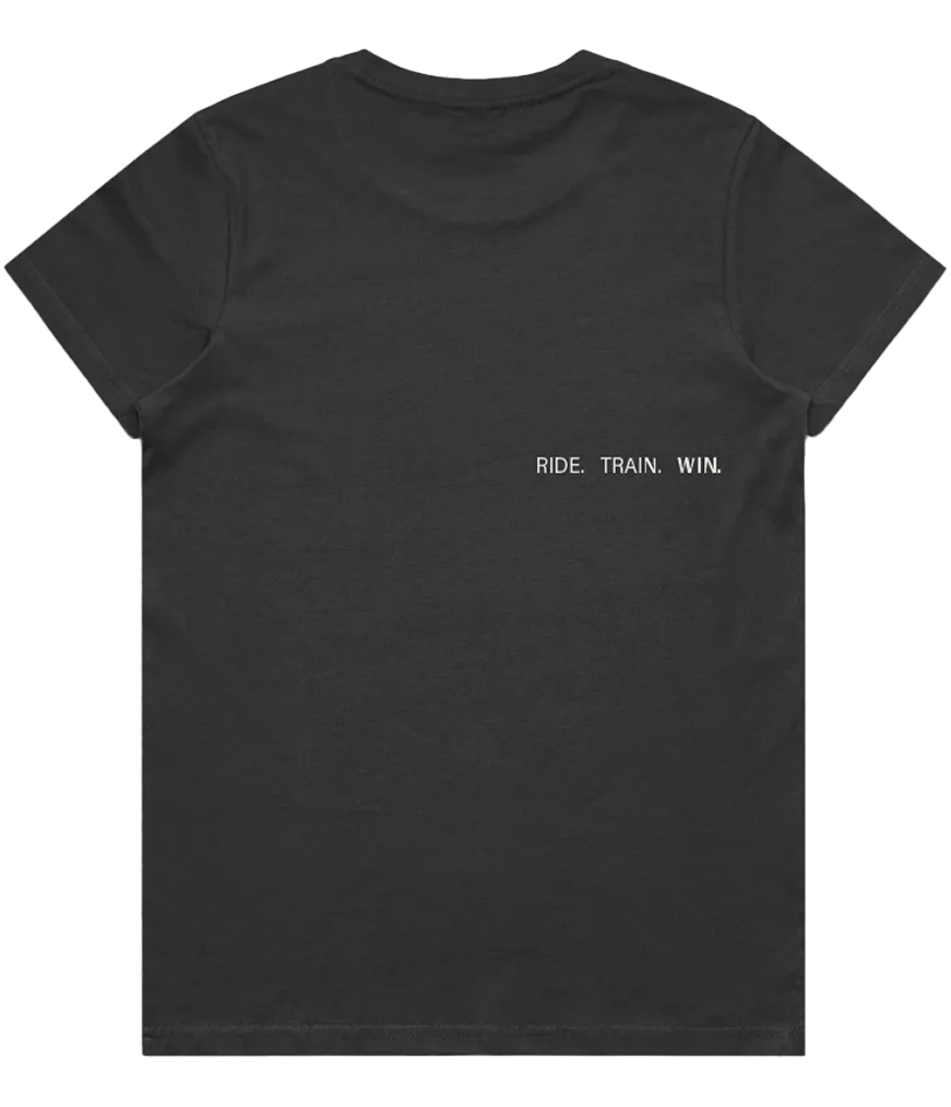 Women's Logo Tee: Coal