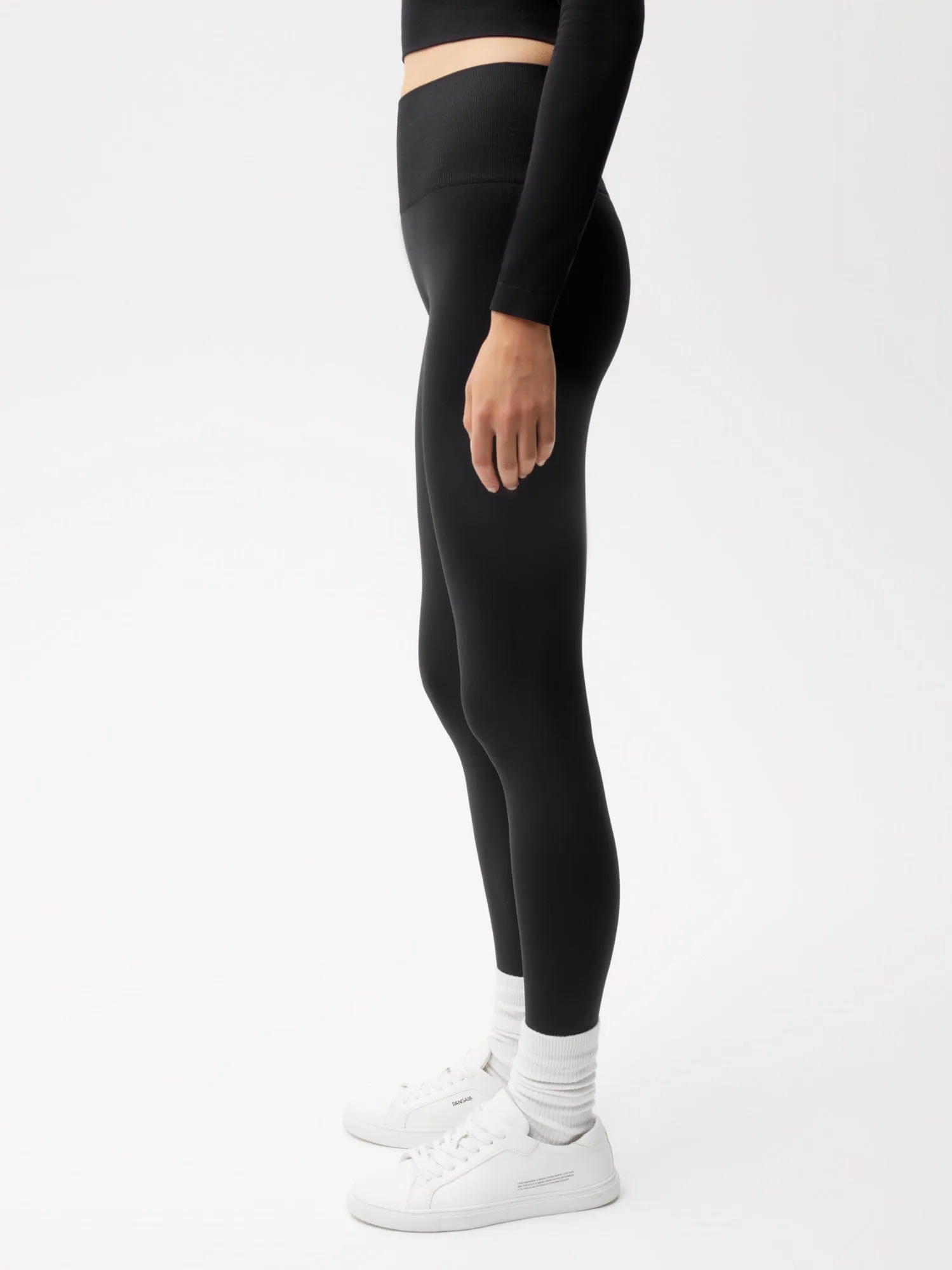 Women's Plant-Stretch Compressive LeggingsBlack