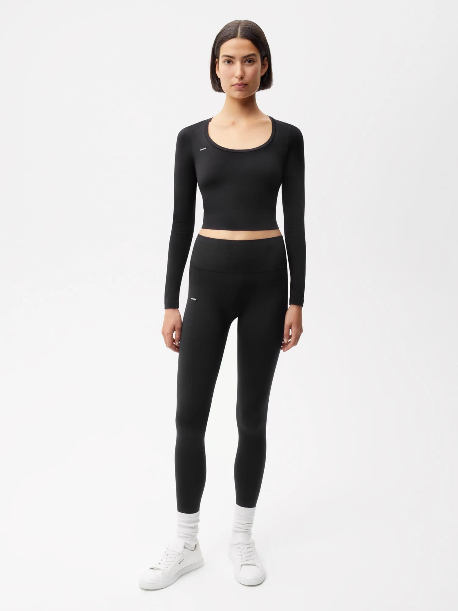 Women's Plant-Stretch Compressive LeggingsBlack